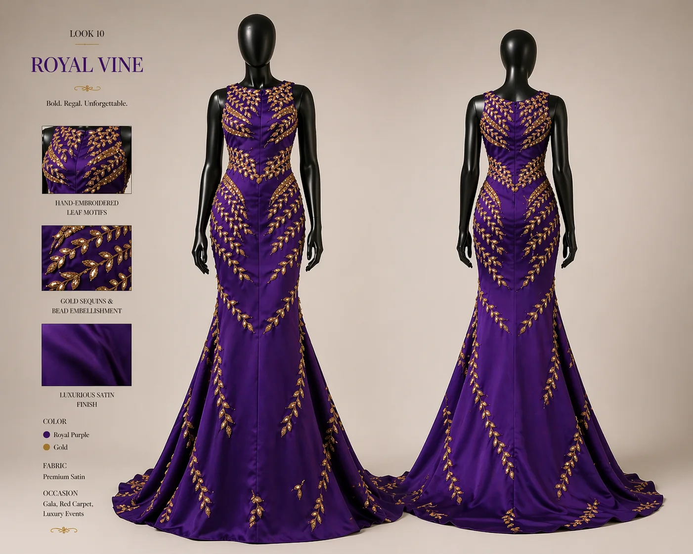 Royal Vine - Zigham fashion design